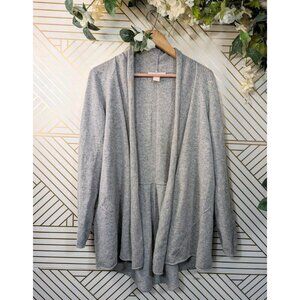 THE CASHMERE PROJECT Women's Cashmere Cardigan Open Front Size Medium READ